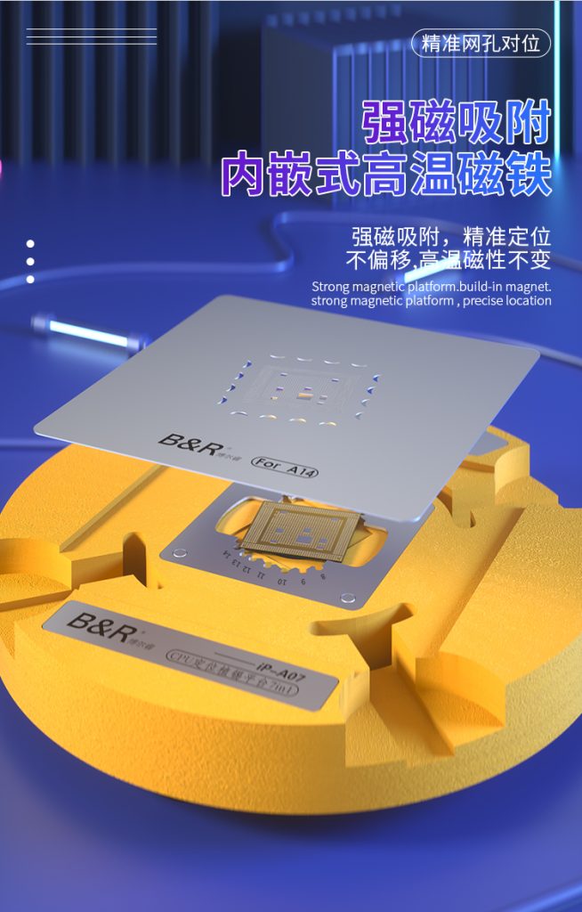 B&R CPU location reballing platform iP-A07