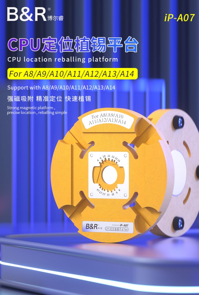 B&R CPU location reballing platform iP-A07