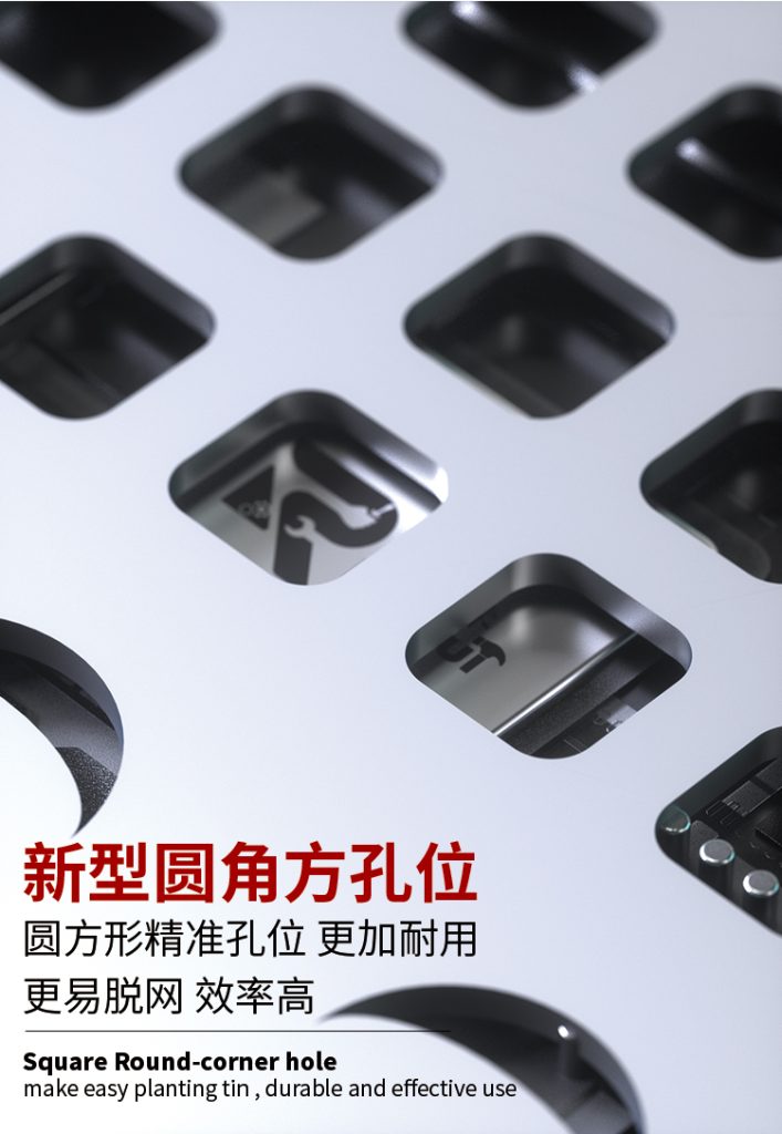 B&R Precise CNC stencil andriod stencil